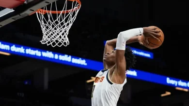 Short on starters, Nuggets take down Timberwolves again for 7th straight win