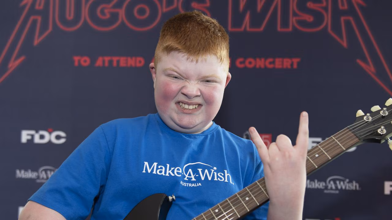 Sick 12yo gets his wish:’ Didn’t feel real’