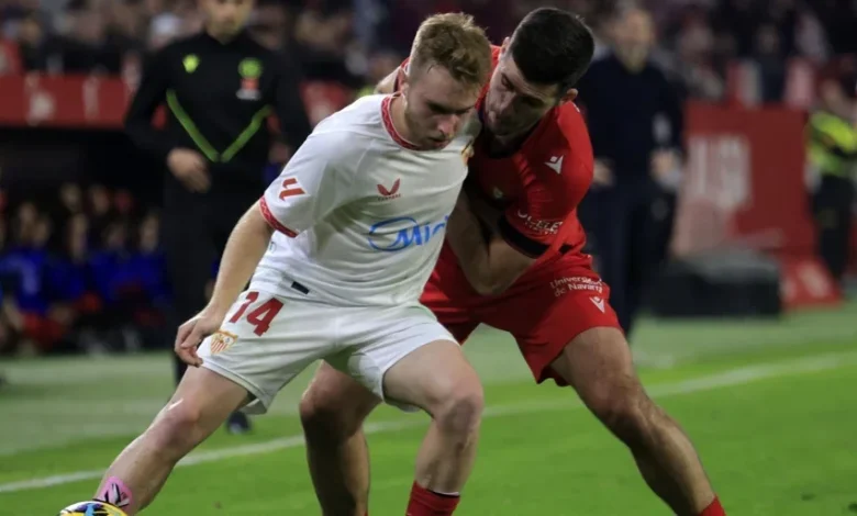 Siete victorias, dos empates y una derrota del Sevilla en las diez últimas visitas de Osasuna al Sánchez-Pi...