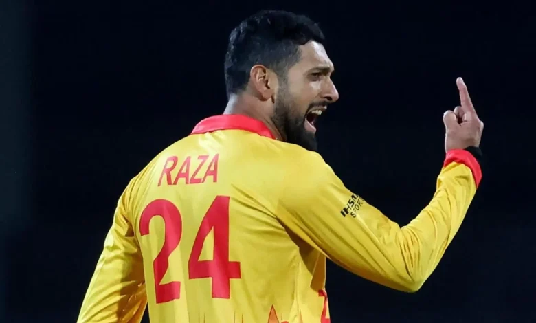 Sikandar Raza becomes 2nd Zimbabwe bowler with 100 T20I wickets