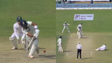 Simon Harmer takes stunning return catch to send Dhruv Jurel packing in Kolkata Test