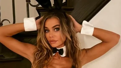 Single Denise Richards Stuns in Sultry Playboy Bunny Costume for Halloween After Aaron Phypers Divorce: Photos