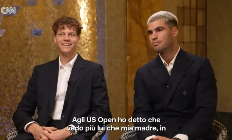 Sinner-Alcaraz l'intervista doppia, Jannik: «Il nostro rapporto è migliorato». Carlos: «La rivalità è solo in campo»