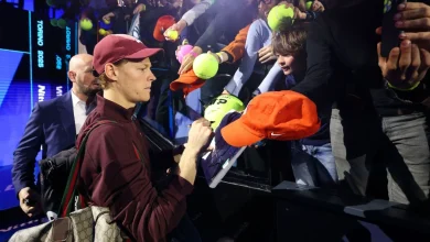 Sinner beats Auger-Aliassime to open ATP Finals