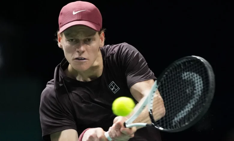 Sinner into Paris final, closes in on No. 1 ranking