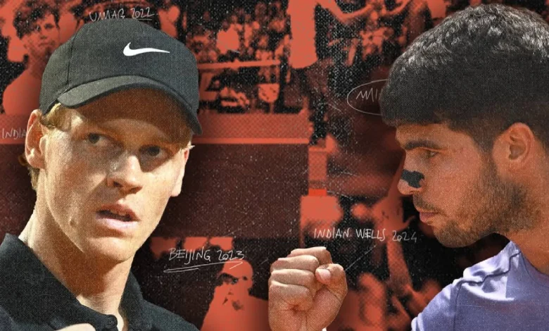 Sinner levanta un muro imposible para un Alcaraz heroico