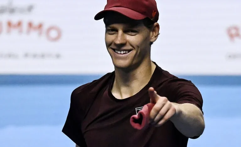 Sinner opens ATP Finals title defense by beating Auger-Aliassime