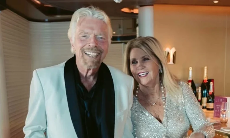 Sir Richard Branson emotionally announces wife Joan has passed away