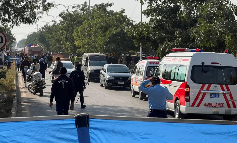 Six killed in blast outside Islamabad court in Pakistan