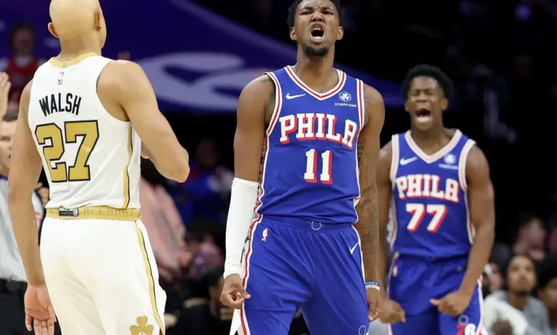 Sixers Bell Ringer: Red-hot shooting from Justin Edwards lifts Sixers to another crunch-time win