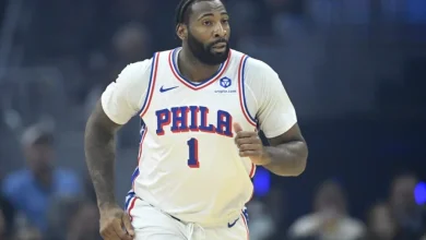 Sixers’ Drummond Sustains Right Knee Sprain Friday