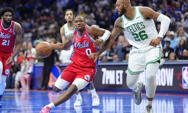 Sixers' Tyrese Maxey discusses seeing Celtics for third time already