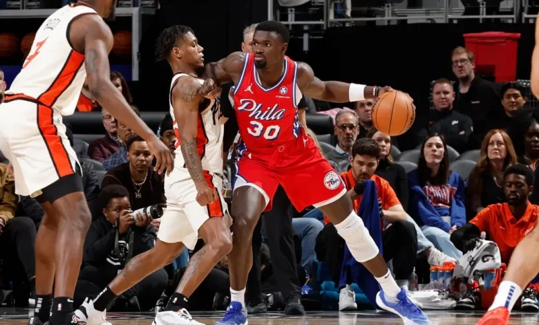 Sixers close back-to-back hosting East-leading Pistons