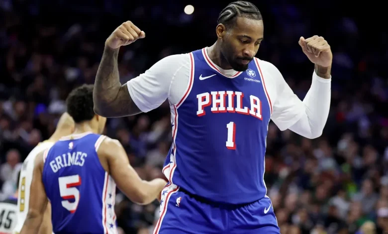 Sixers giving praise, confidence to Andre Drummond to shoot open 3s