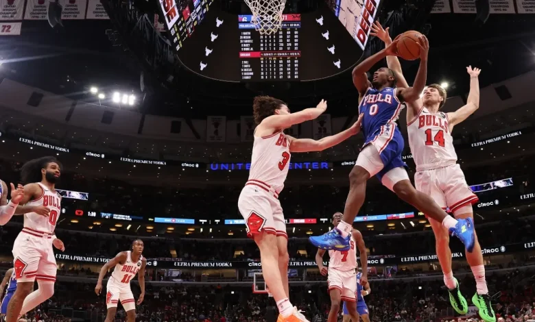 Sixers kick off back-to-back vs. Bulls in Chicago