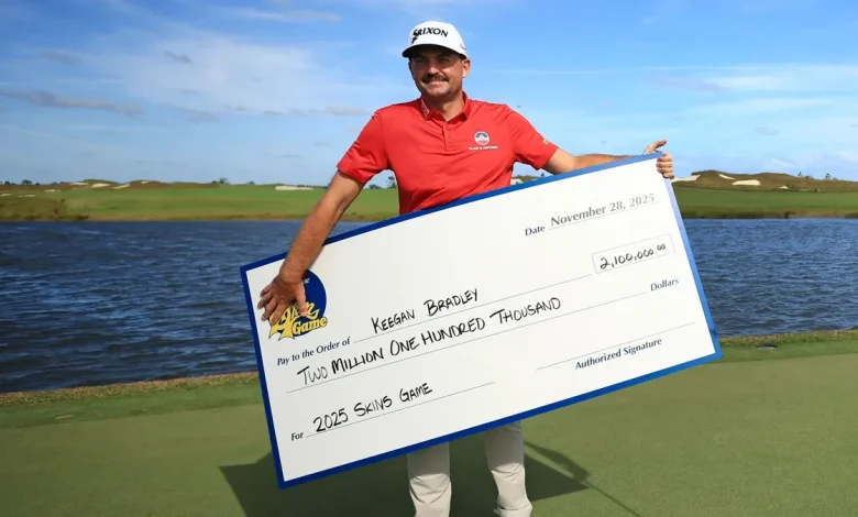 Skins Game 2025 updates, highlights: Keegan Bradley wins $2.1 million