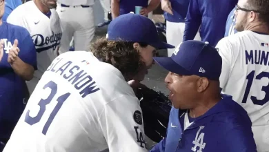 Skip Bayless gives Dodgers manager Dave Roberts flowers for Tyler Glasnow nod
