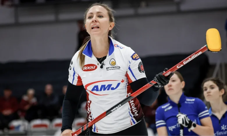 Skrlik upsets Homan in extra ends for first win at Canadian Olympic curling trials