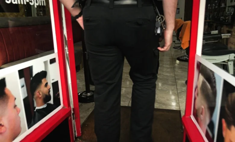 Sky News joins police raid on Turkish barbershop - and all is not as it appeared