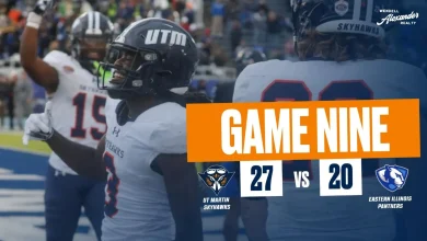 Skyhawks Rally For 27-20 Overtime Victory at EIU