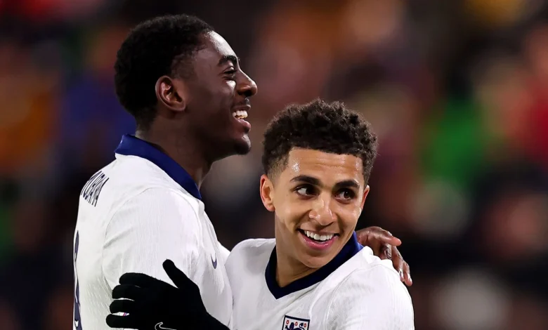Slovakia U21s 0-4 England U21s: Ethan Nwaneri, Josh King and Divin Mubama score in comfortable win
