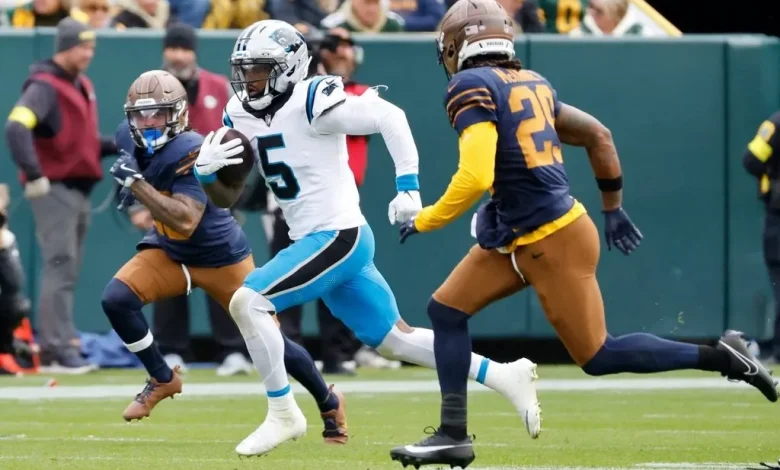 Slumping Falcons are looking for better run defense against Panthers' Rico Dowdle in NFC South test