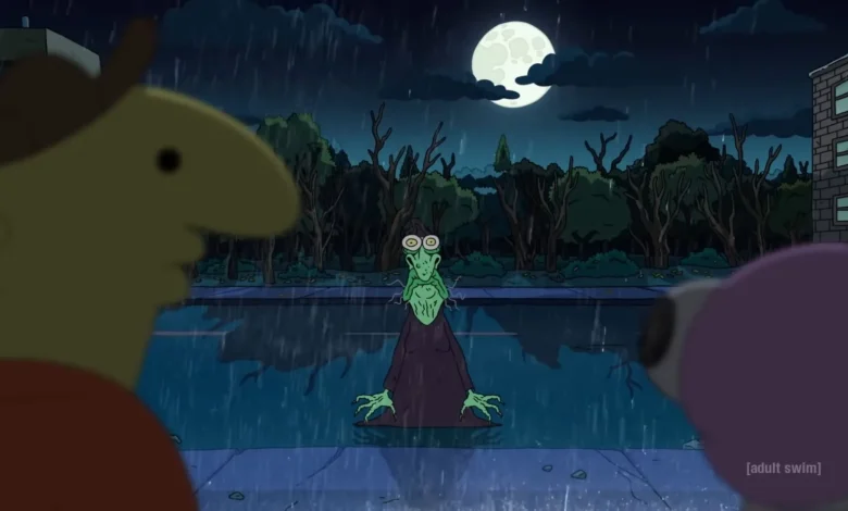 Smiling Friends S03E04: "Curse of the Green Halloween Witch" Preview