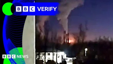 Smoke seen at Russian oil plant 1,000km from Ukraine after reported attack