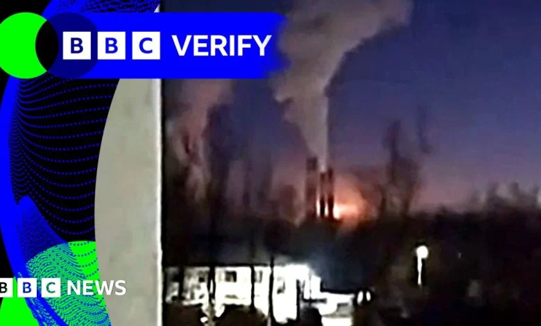 Smoke seen at Russian oil plant 1,000km from Ukraine after reported attack