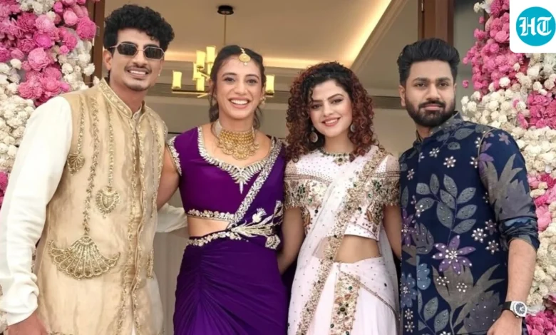 Smriti Mandhana turns into a gorgeous bride-to-be with Palash Muchhal for wedding mehndi ceremony. See pics | Fashion Trends