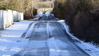 Snow and ice warning issued for several counties with 'wintry showers' likely