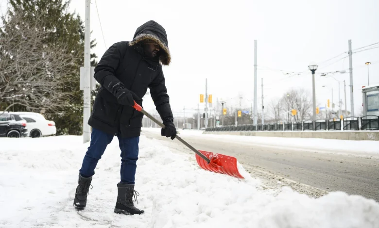 Snow squalls to wrap up November