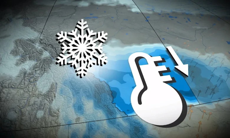 Snowy commutes to prelude Arctic cooldown in Alberta, Saskatchewan