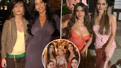 Sofía Vergara poses with striking younger sister Sandra in rare family photo