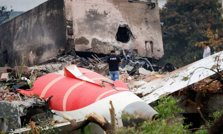 Sole survivor of Air India crash tells Sky News the trauma 'broke' him