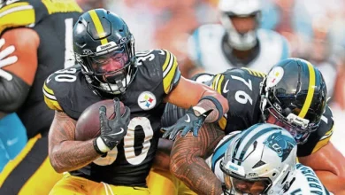 Some say the Steelers need to give him more touches. Jaylen Warren takes it in stride