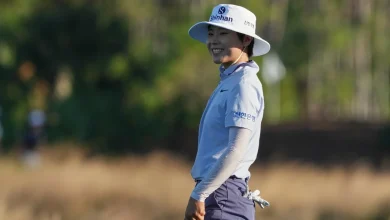 Somi Lee leads LPGA Tour finale with 8-under in Round 1