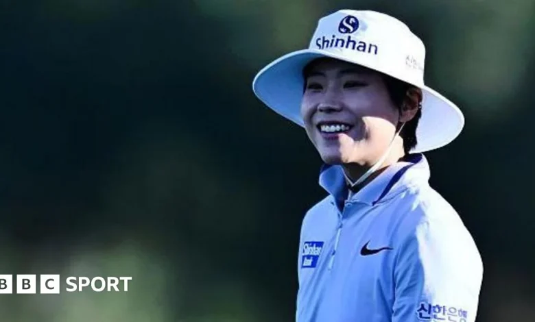 Somi Lee produces career-best round to lead LPGA season finale