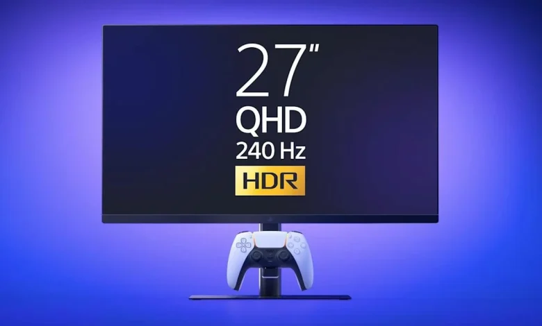 Sony made an official 240Hz PlayStation monitor with a built-in DualSense charging hook