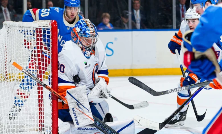 Sorokin makes 33 saves, Islanders shut out Rangers