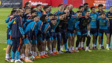 Sorpresa de lujo para España en el último entrenamiento en Sevilla