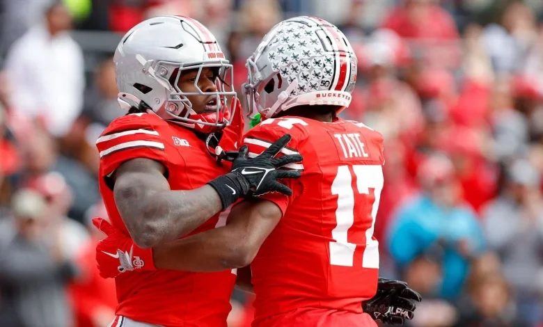 Sources: Ohio State WRs Smith, Tate to return