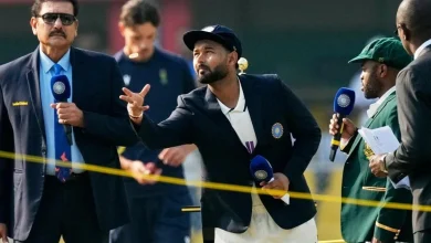 South Africa loses late wicket in 1st session of the 2nd test against India after winning the toss