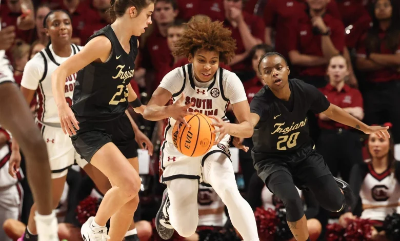 South Carolina women’s basketball suspends player ahead of Clemson game