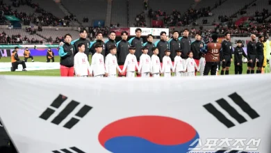 South Korea's national soccer team failed to attract 10,000 spectators