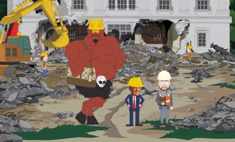 'South Park' skewers Pam Bondi, mocks Trump's East Wing demolition in new episode