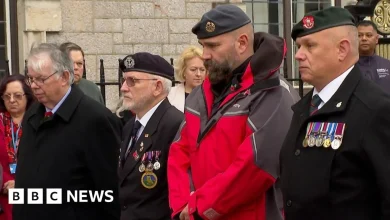 South West falls silent for Armistice Day ceremonies