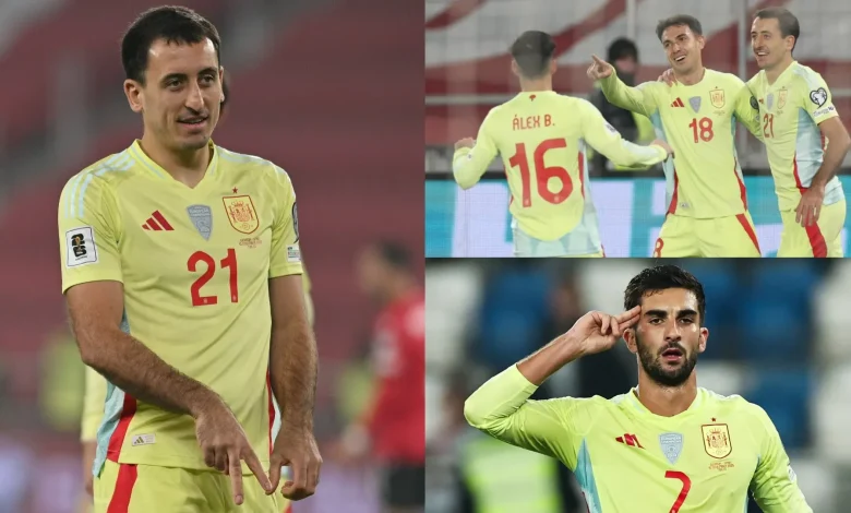 Spain player ratings vs Georgia: No Lamine Yamal, no problem! Mikel Oyarzabal steals the show as Martin Zubimendi also stars to put La Roja on brink of World Cup qualification