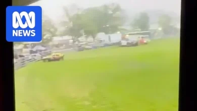 Spectators injured when car crashes into crowd at rally at NSW showground