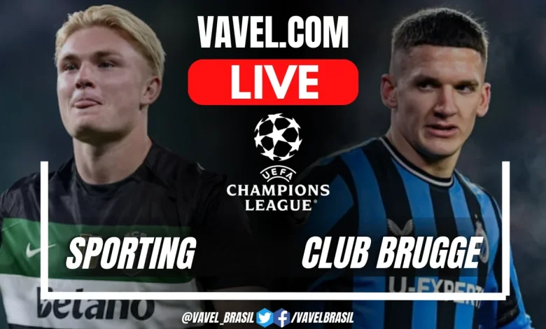Sporting vs Club Brugge LIVE Score Updates in UEFA Champions League Match